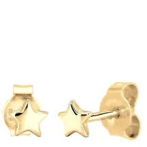 Elli Ohrstecker Sterne 585 Gelbgold onesize