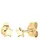 Elli Ohrstecker Sterne 585 Gelbgold onesize