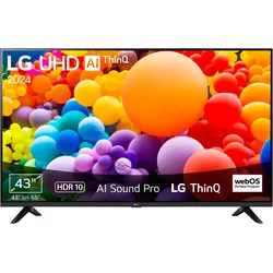 G (A bis G) LG LED-Fernseher Fernseher schwarz