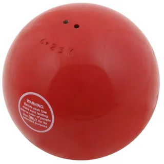Wettkampfstoßkugel aus Stahl, 6,25 kg - Rot