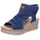 Rieker Schaftsandale Damen Blau 40