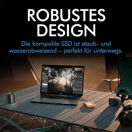 LaCie Rugged Mini 2 TB USB 3.0 silber/orange