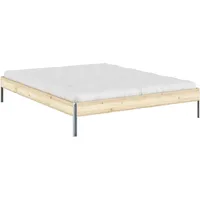 Karup Design Bettgestell »CORE BED Bodenbett, Holzrahmen, Futonbett, Jugendbett,
