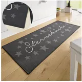 HANSE HOME »Sterneküche«, rechteckig, 8 mm Höhe, Läufer, Rutschfest, Küchenteppich, Küche, Teppich, Pflegeleicht, Flur, grau
