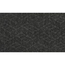 Wash+Dry DUNE Leaves Dark Grey 45 x 75 cm Grau