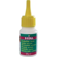 E-COLL Sekundenkleber 20g hochviskos