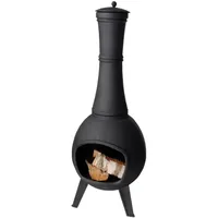 Esschert Design Terrassenofen Ø 144 cm Schwarz