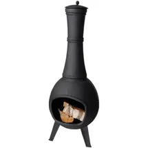 Esschert Design Terrassenofen Ø 144 cm Schwarz
