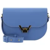 Coccinelle Umhängetasche Crossbody Grained Leather, aus echtem Rindsleder blau