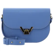 Coccinelle Umhängetasche Crossbody Grained Leather, aus echtem Rindsleder blau