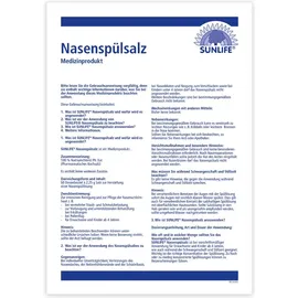 Sunlife Nasendusche Nasenspülsalz 60 St.