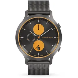 LILIENTHAL BERLIN - CHRONOGRAPH - LINE I - Mesh anthrazit matt / 42,5 MM