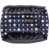 Glenndarcy Männlicher Hundewindeln Bauchband - Blue Stars Medium Band only