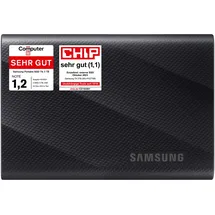 Samsung Portable SSD T9 schwarz, 2TB, USB-C 3.2 (MU-PG2T0B)