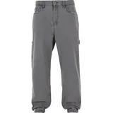 Karl Kani KK Retro Baggy Workwear Denim Grau 34