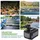 Wiltec CDF-6000 Teichpumpe 24V DC 6000 l/h 40 W