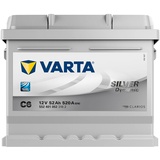 Varta C6 Silver Dynamic 5524010523162 Autobatterie 12V 52Ah 520A