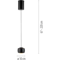 Paul Neuhaus LED Pendelleuchte Ballini 220 cm 5,2 W