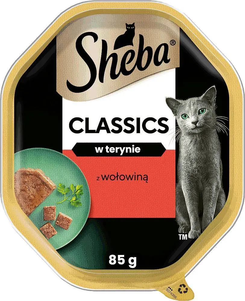 SHEBA Classics In Pastete mit Rind 85gx22