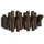 Umbra Wandgarderobe PICKET Walnuss
