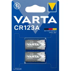 Varta Professional Lithium CR123A 3V Fotobatterie (2er Blister)