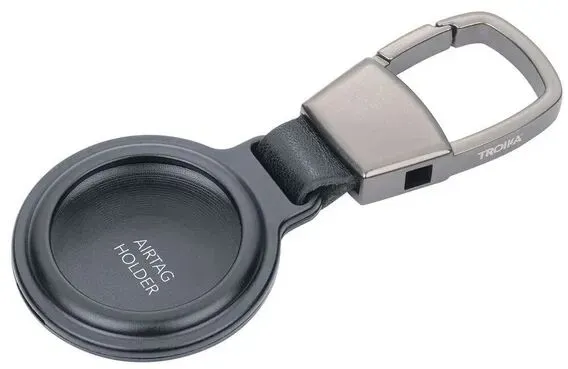 TROIKA KR25-05/BK Schlüsselring/Etui Schwarz