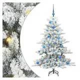 vidaXL Künstlicher Klappbarer Weihnachtsbaum 150 cm PVC Und Stahl vidaXL
