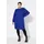 Studio Untold Damen große Größen Übergrößen Plus Size Strickkleid, Oversized, Schmucknähte Kobaltblau 46+ 837003760-46+ - 46-48