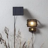 Best Season Solar Powerspot LED schwarz 1x15 LED inkl. Bewegungsmelder und Dämmerungssensor