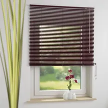 LIEDECO Aluminium-Jalousie 50 x 160 cm Rot