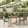 vidaXL Garten-Essgruppe 3-tlg. Grau