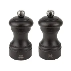 Peugeot Pfeffer- und Salzmühle BISTRO Duo, schokolade 2/22594 , 1 Set = 1x Pfeffermühle und 1x Salzmühle