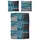 OTTO home Kelian Linon petrol 135 x 200 cm + 80 x 80 cm