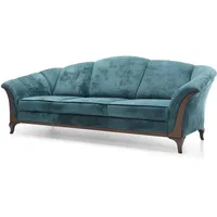 Xlmoebel Sofa Dreisitzer Polstersitzmöbel Sitzmöbel Couch Relaxsofa, Hergestellt in Europa blau