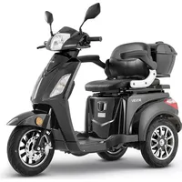 Vevor Seniorenmobil Elektromobil 35 km 3 Geschwindigkeiten Schwarz