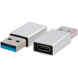 BIGtec USB C Adapter USB-C Buchse auf USB-A Stecker USB Netzteil Ladeadapter Ladegerät Adapter für Ladekabel kompatibel für iPhone 12 13 14 15 Pro Max Samsung Galaxy Tablet USB A auf USB C