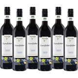 BIOrebe Dornfelder Rotwein Qualitätswein halbtrocken fruchtig 4500ml, 6er Pack