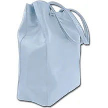 toscanto Shopper Leder Hellblau