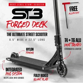 core action sports CORE ST3 Stunt-Scooter Schwarz