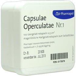 Capsulae Operculatae Kapseln Nr.1 0,5 100 St