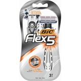 BIC Flex 5 Klinge Einweg Rasierer für Herren Set 3 Stück NANO TECH