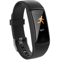 Umbro Fitness Tracker Bluetooth – Smart Watch mit Sportfunktionen – Fitnessuhr HR und Körpertemperatursensor – Schrittzähler 0,96 Zoll Touc...