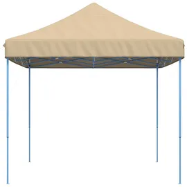 vidaXL Partyzelt Faltbar Pop-Up Beige 440x292x315 cm