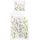 IRISETTE Seersucker Bettwäsche Easy 8547 Blumen Gelb 135 x 200 cm + 80 x 80 cm