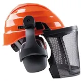 Rockman Forsthelm C6A Forsthelmkombination mit Visier und Gehörschutz Schutzhelm, orange