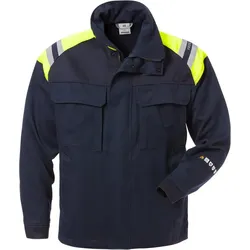 Fristads Flamestat Jacke 4965 MFA 122286 - marine/warnschutz-gelb - S