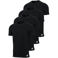adidas T-Shirt Crew Neck Shirt schwarz L