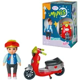 Zapf Creation BABY born Minis - Playset Simon mit Scooter
