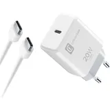 Cellular Line Cellularline Charger Kit für Apple 20W PD White (60758)