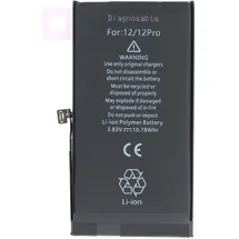 AccuCell Akku passend für Apple iPhone 12/12 Pro, diagnostizierbar, Li-Polymer, 3,83V, 2815mAh, 10,78Wh, ohne Werkzeug